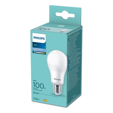 LED glödlampa Philips A60 E27/13W/230V 6500K