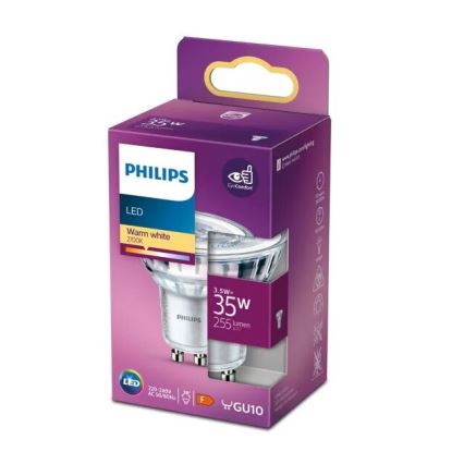 LED glödlampa Philips PAR16 GU10/3,5W/230V 2700K