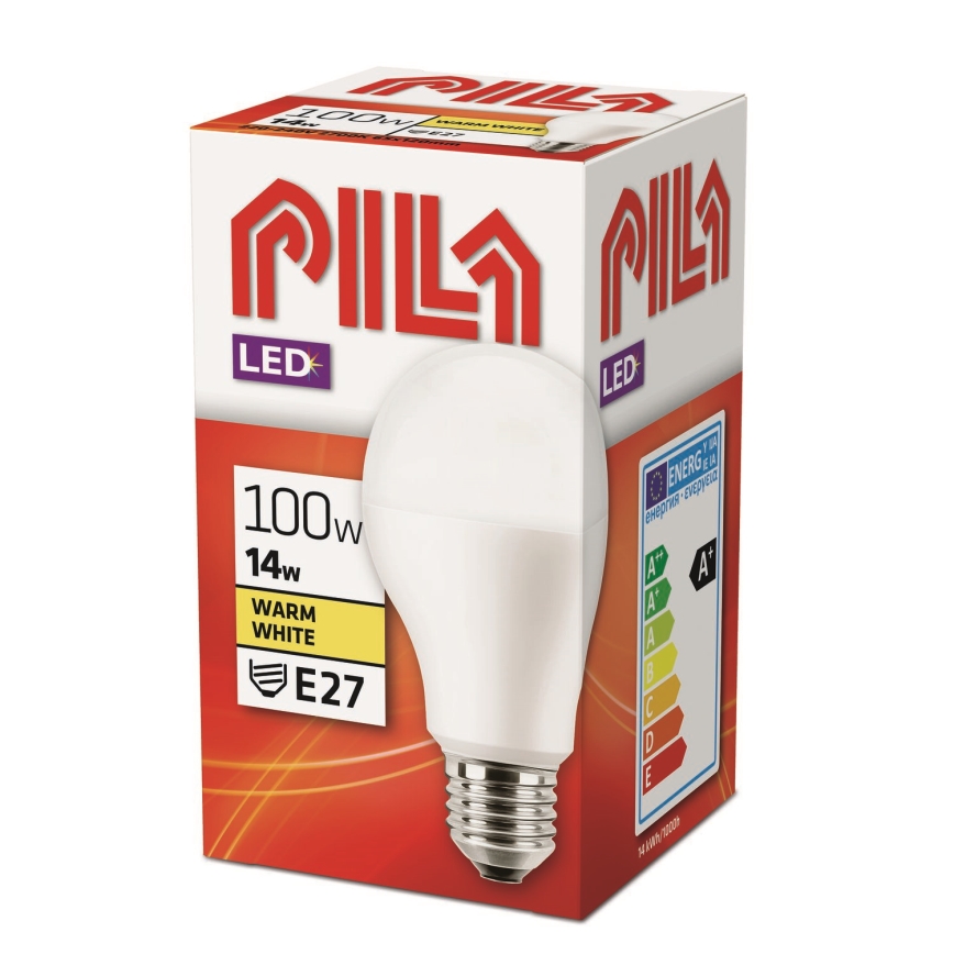 LED glödlampa Philips Pila E27/14W/230V 2700K