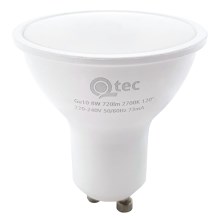 LED glödlampa Qtec GU10/8W/230V 2700K