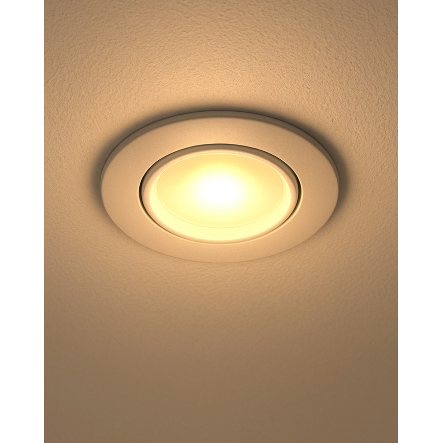 LED glödlampa Qtec GU10/8W/230V 2700K