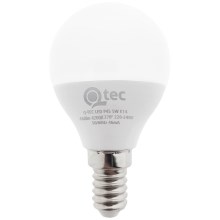 LED glödlampa Qtec P45 E14/5W/230V 4200K