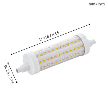 LED glödlampa R7S/9W/230V 2700K 118 mm - Eglo 11831