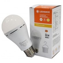 LED glödlampa RECHARGEABLE A60 E27/8W/230V 2700K - Ledvance