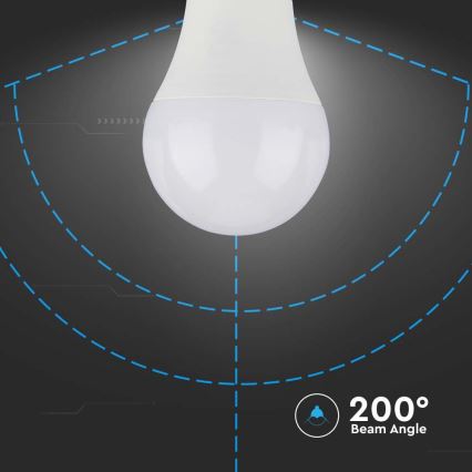 LED glödlampa SAMSUNG CHIP A60 E27/8,5W/230V 6500K