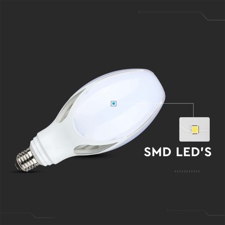 LED glödlampa SAMSUNG CHIP E27/36W/230V 6500K