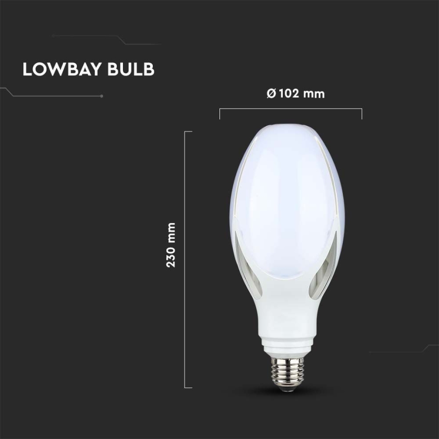 LED glödlampa SAMSUNG CHIP E27/36W/230V 6500K