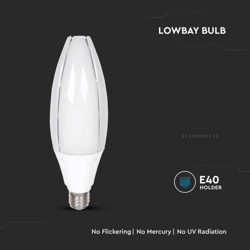 LED glödlampa SAMSUNG CHIP E40/60W/230V 4000K