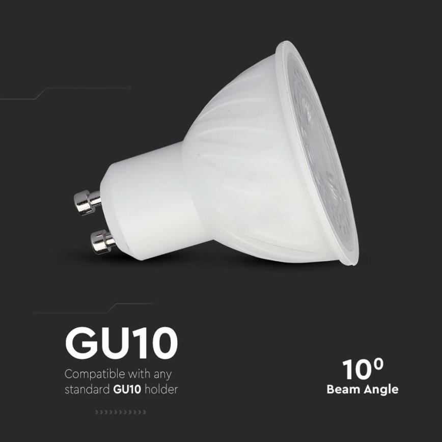 LED glödlampa SAMSUNG CHIP GU10/6W/230V 4000K