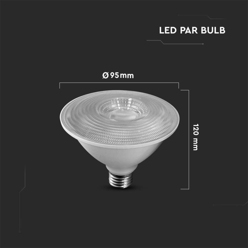 LED glödlampa SAMSUNG CHIP PAR30 E27/11W/230V 6500K