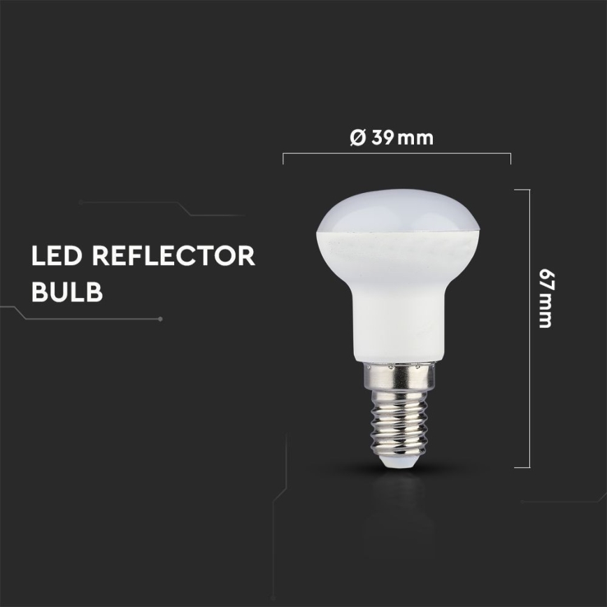 LED glödlampa SAMSUNG CHIP R39 E14/2,9W/230V 6500K