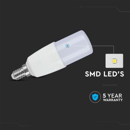 LED Glödlampa SAMSUNG CHIP T37 E14/7,5W/230V 6400K