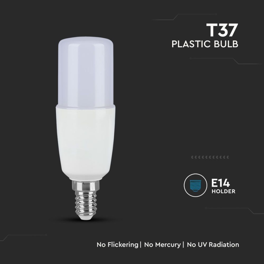 LED Glödlampa SAMSUNG CHIP T37 E14/7,5W/230V 6400K