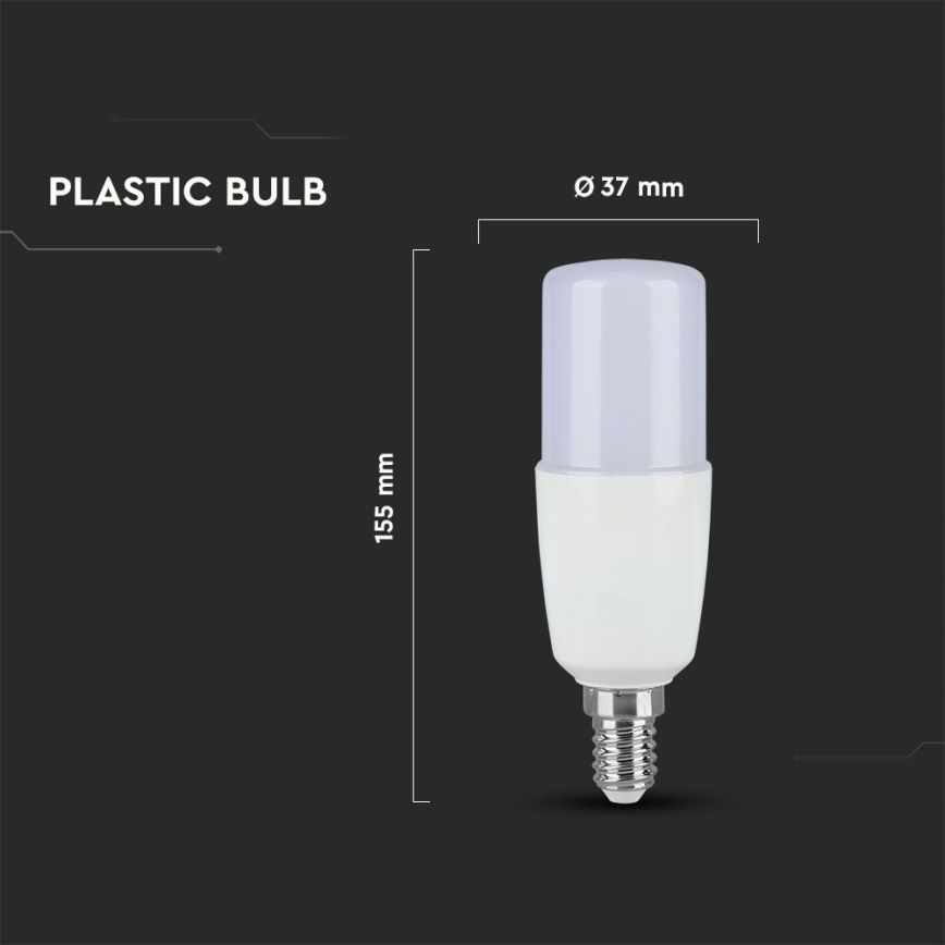 LED Glödlampa SAMSUNG CHIP T37 E14/7,5W/230V 6400K