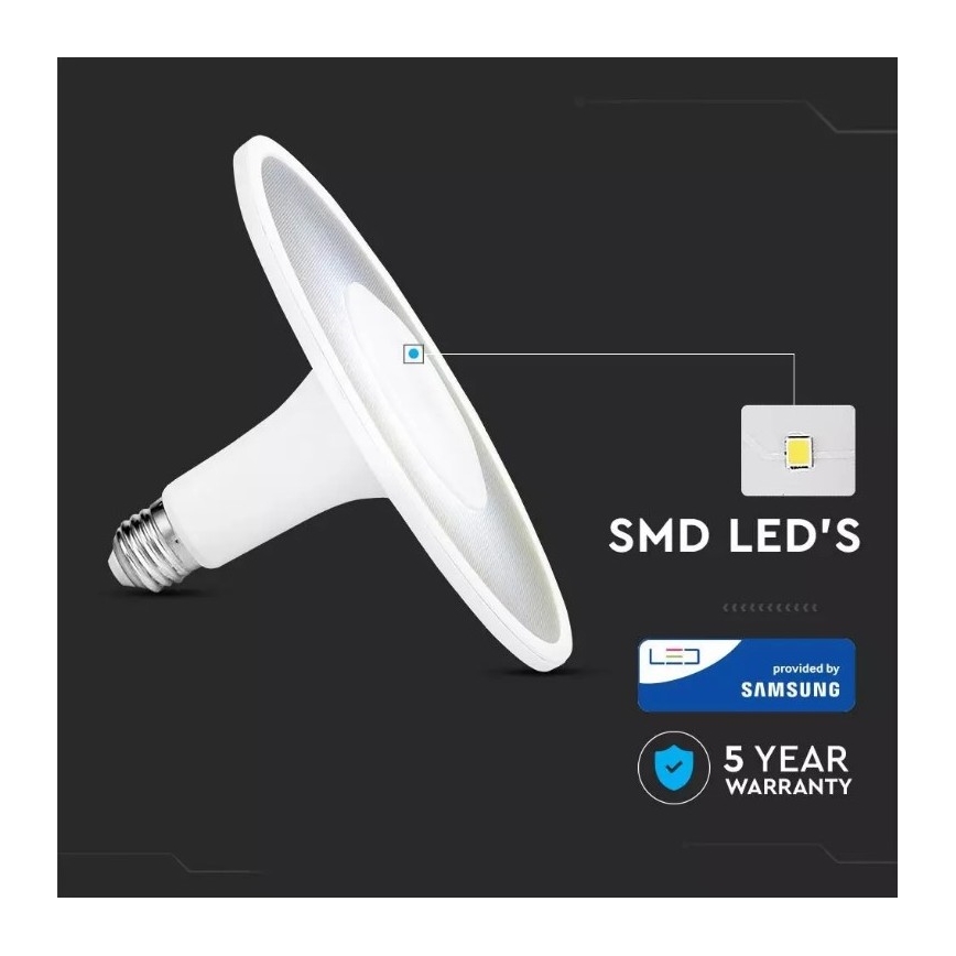 LED glödlampa  SAMSUNG CHIP UFO E27/11W/230V 120° 3000K