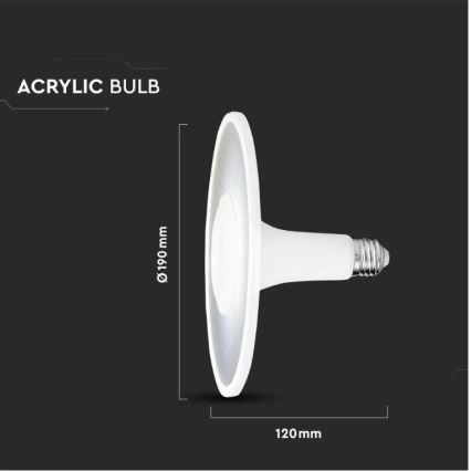 LED glödlampa  SAMSUNG CHIP UFO E27/11W/230V 120° 3000K