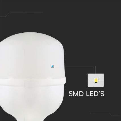 LED glödlampa T80 E27/20W/230V 6500K