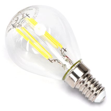 LED glödlampa VINTAGE G45 E14/6W/230V 6500K - Aigostar