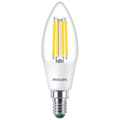 LED glödlampa VINTAGE Philips B35 E14/2,3W/230V 4000K