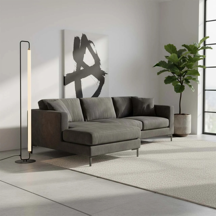 LED Golvlampa FELICJA LED/24W/230V 4000K svart