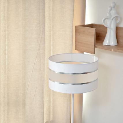 LED Golvlampa  HELEN 1xE27/15W/230V vit