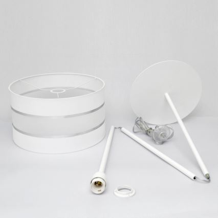 LED Golvlampa  HELEN 1xE27/15W/230V vit