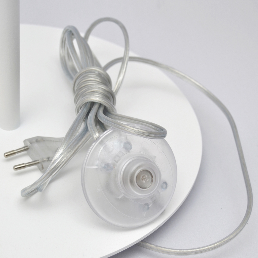 LED Golvlampa  HELEN 1xE27/15W/230V vit