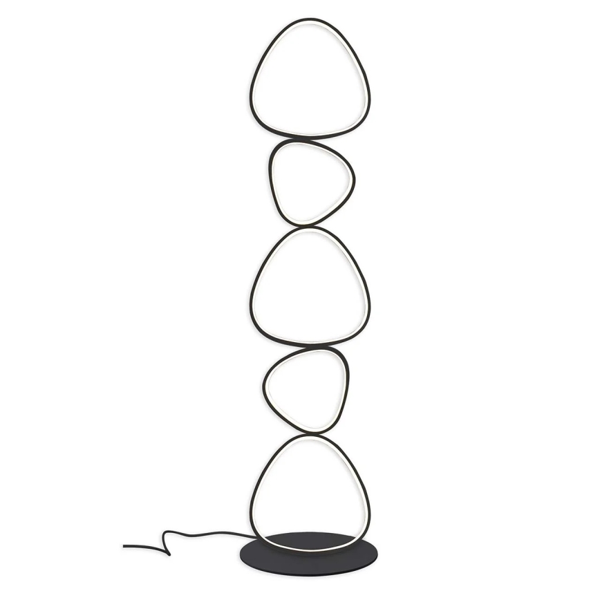 LED-golvlampa PETRA LED/48W/230V svart