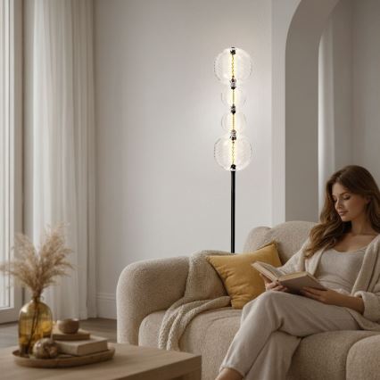 LED-golvlampa PLAYA LED/15W/230V svart