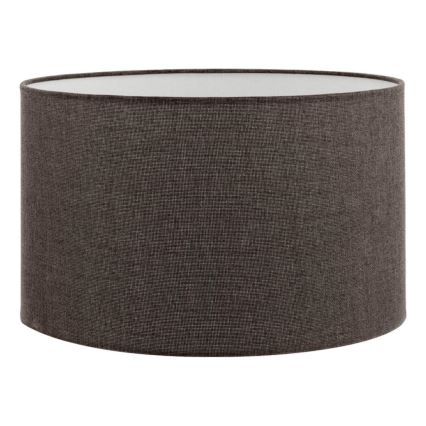 LED-golvlampa TUNJA 1xE27/20W/230V Ø 38 cm svart/brun