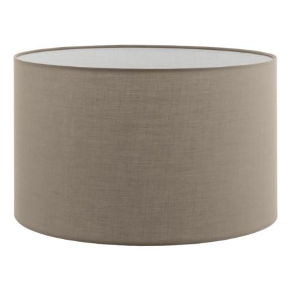 LED golvlampa TUNJA 1xE27/20W/230V Ø 38 cm svart/taupe