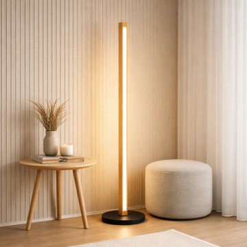 LED golvlampa VERDE LED/18W/230V 3000K ek/svart