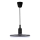 LED Hängande lampa KIKI 1xE27/15W/230V svart