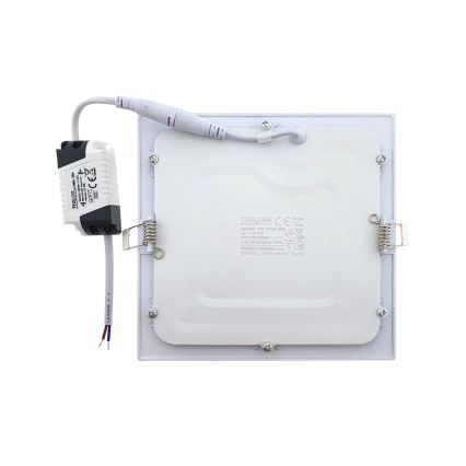 LED Hängande Takbelysning fyrkantig LED/12W/230V 2700K
