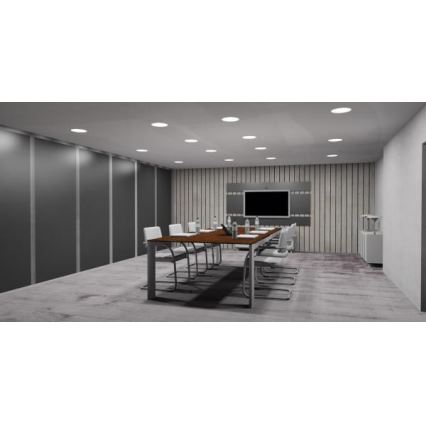 LED Hängande Takbelysning LED/18W/230V 4000K