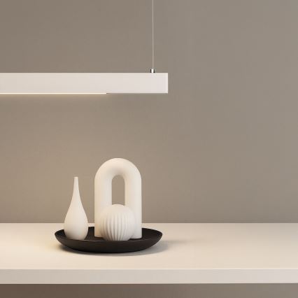 LED-hänglampa på vajer LINEA LED/36W/230V 3000/4000/5700K CRI 90 vit