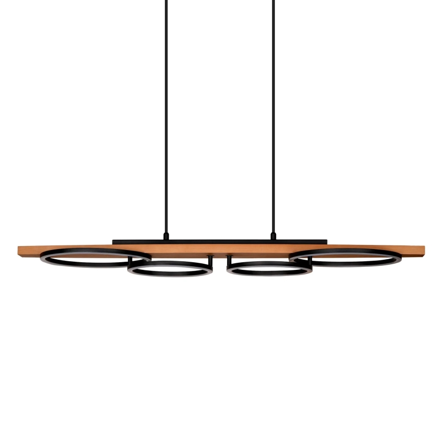 LED-hänglampa på vajer MELISA LED/35W/230V furu