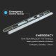 LED Heavy-duty emergency fluorescent belysning EMERGENCY LED/36W/230V 6500K 120cm IP65
