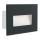 LED Inbygd lampa  GLASI LED/3W/230V 4000K IP44 antracit