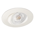 LED inbyggnadsarmatur FIZU LED/4W/230V 3000/4000/6500K vit