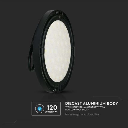 LED Industriell armatur High Bay LED/100W/230V IP65 6500K