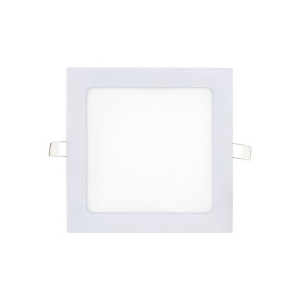 LED infälld takarmatur QTEC LED/15W/230V 2700K 19x19 cm