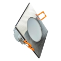 LED-infälld badrumsarmatur BONO LED/8W/230V 3000K IP65 matt krom