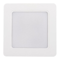 LED infälld badrumsarmatur TAVO LED/9W/230V 3000/4000/6000K 12x12 cm IP44 vit