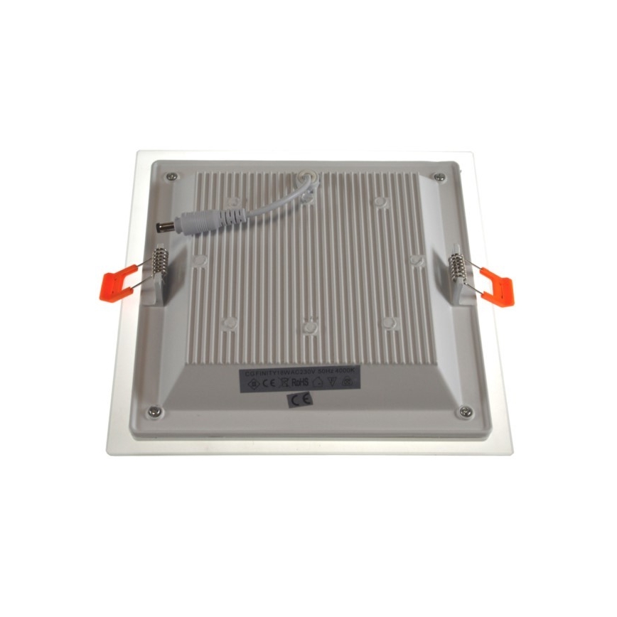 LED infälld belysning FINITY LED/18W/230V 4000K