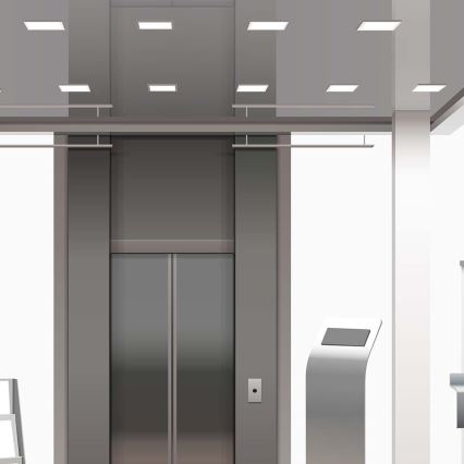 LED infälld belysning LED/12W/230V 3000K