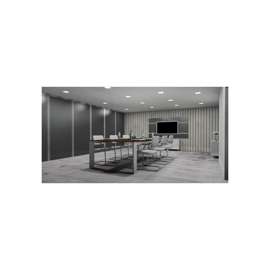 LED infälld belysning LED/12W/230V