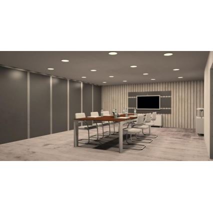 LED infälld belysning LED/12W/230V IP40