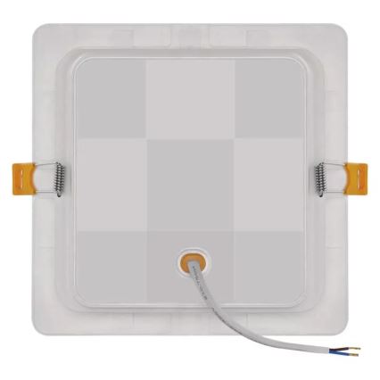 LED infälld belysning  LED/18W/230V 17x17 cm vit