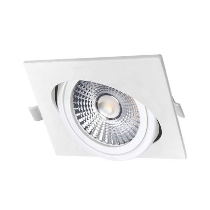 LED infälld belysning LED/18W/230V 3000K 11,5x11,5 cm vit